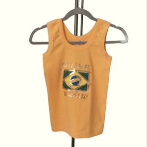 Rio de Janeiro & Brasil Flag Tank Top